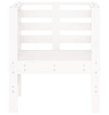 VidaXL Tuinstoelen 2 st 61,5x53x71 cm massief grenenhout wit