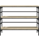 VidaXL Wandtafel 100x32x75 cm bewerkt hout sonoma eikenkleurig
