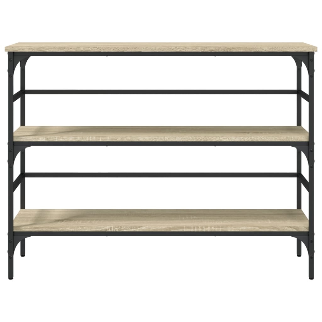 VidaXL Wandtafel 100x32x75 cm bewerkt hout sonoma eikenkleurig