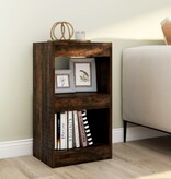 VidaXL Boekenkast/kamerscherm 40x30x72 cm gerookt eikenkleurig