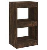 VidaXL Boekenkast/kamerscherm 40x30x72 cm gerookt eikenkleurig