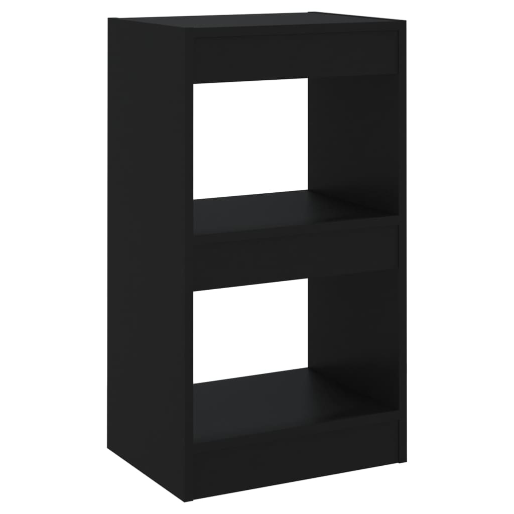 VidaXL Boekenkast/kamerscherm 40x30x72 cm zwart
