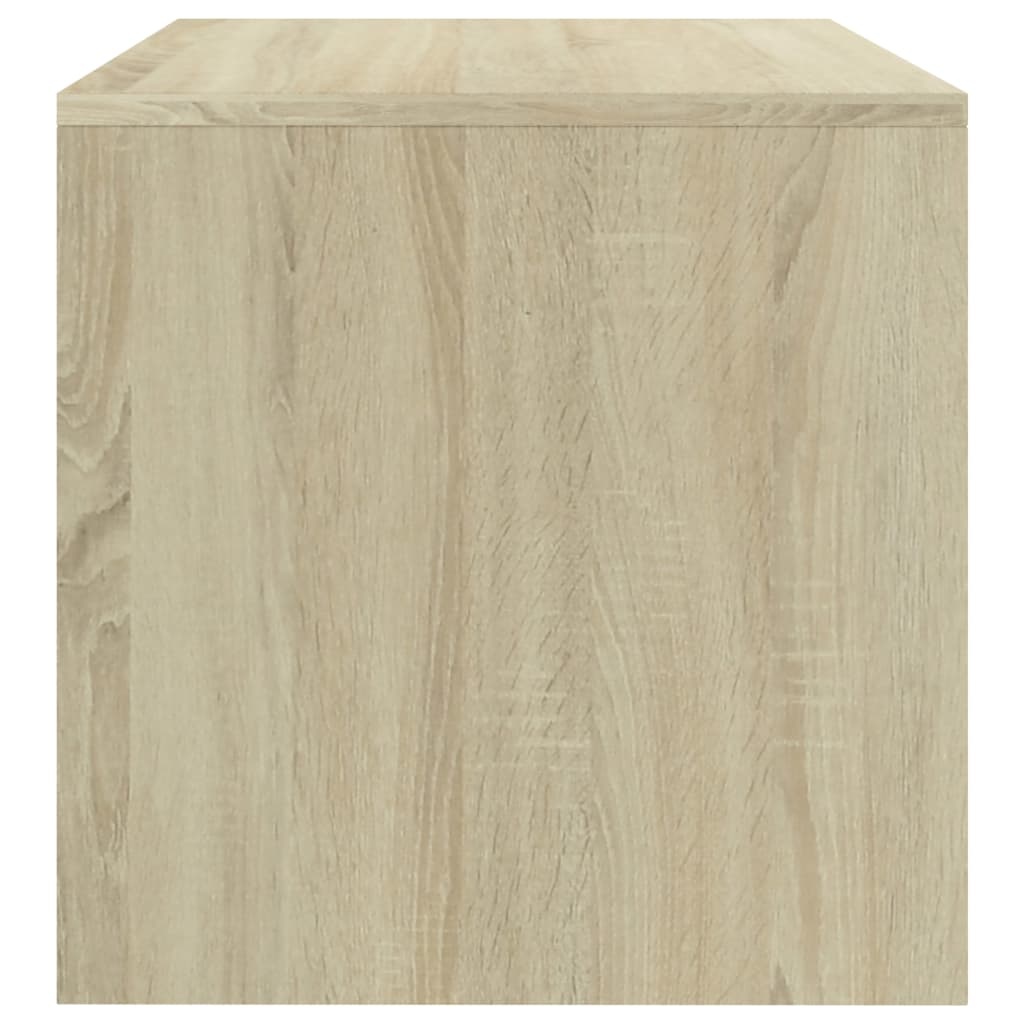 vidaXL Tv-meubel 80x40x40 cm bewerkt hout sonoma eikenkleurig