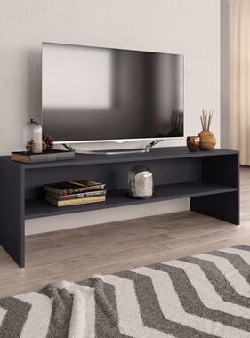 vidaXL Tv-meubel 120x40x40 cm bewerkt hout grijs