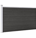 Schutting 175x105 cm HKC grijs