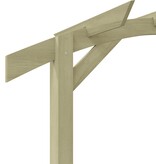 vidaXL Pergola 180x210x40 cm geïmpregneerd grenenhout