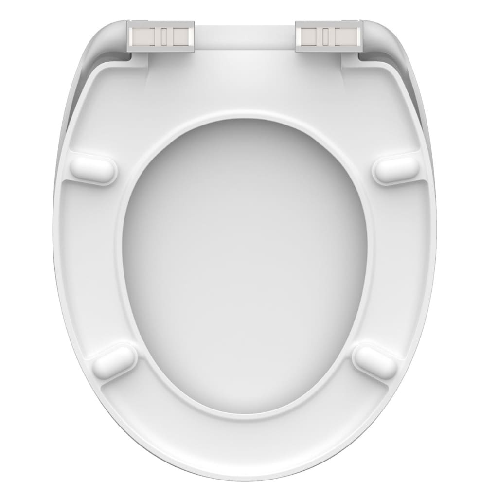 vidaXL Toiletbril met soft-close FLOWERS & WOOD