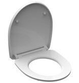 vidaXL Toiletbril met soft-close MAGIC LIGHT duroplast hoogglans