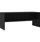 vidaXL Tv-meubel 100x40x40 cm bewerkt hout zwart