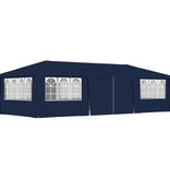 vidaXL Partytent met zijwanden professioneel 90 g/m² 4x9 m blauw