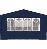 vidaXL Partytent met zijwanden professioneel 90 g/m² 4x9 m blauw