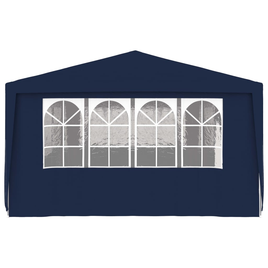 vidaXL Partytent met zijwanden professioneel 90 g/m² 4x9 m blauw