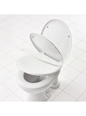 vidaXL Toiletbril Generation soft-close wit 2119101