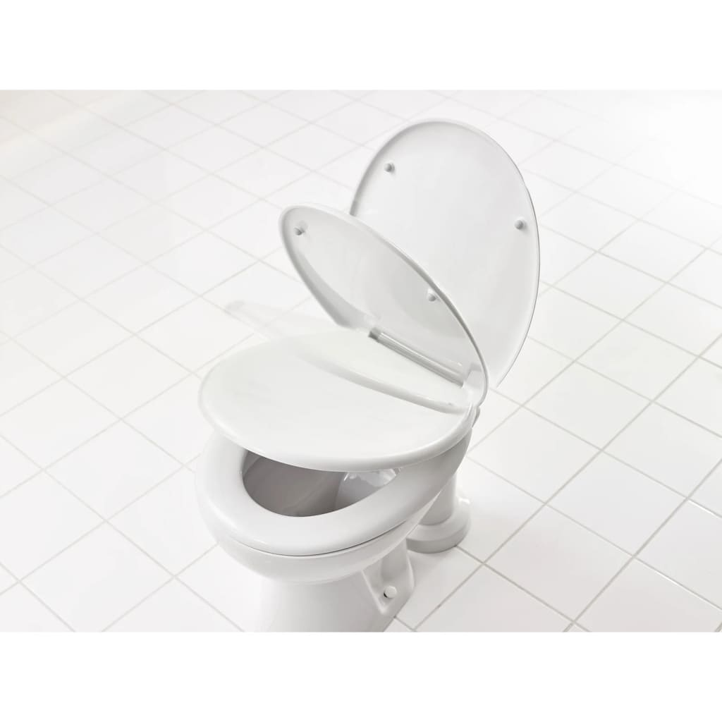 vidaXL Toiletbril Generation soft-close wit 2119101