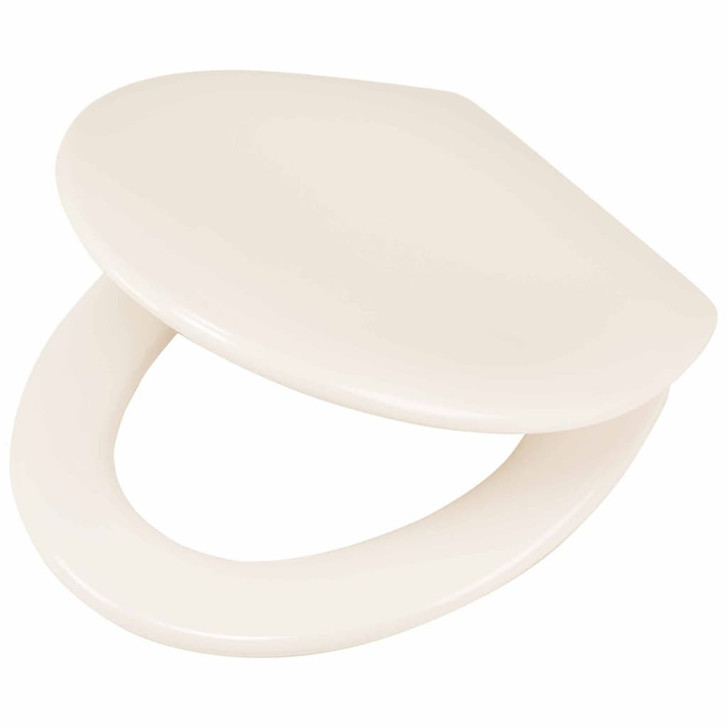 vidaXL Soft-close toiletbril Ventura duroplast crème 251491246