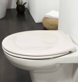 vidaXL Soft-close toiletbril Ventura duroplast crème 251491246