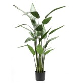 vidaXL Kunstplant heliconia plant groen 125 cm 419837