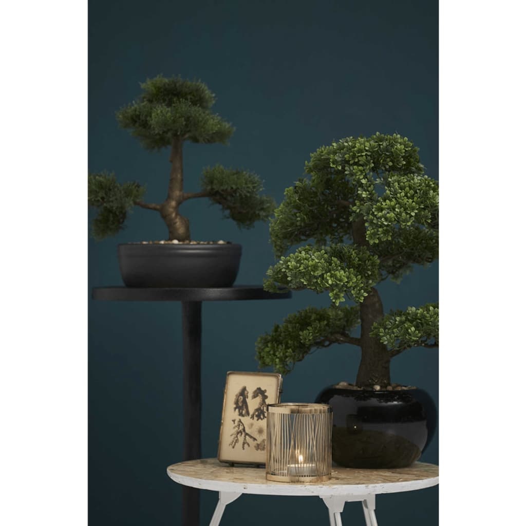 vidaXL Kunstplant mini bonsai ficus groen 47 cm 420006