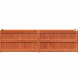 VidaXL Plantenbak 180x50x50 cm massief grenenhout wasbruin