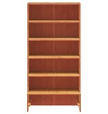 VidaXL Schoenenkast 52x30x104 cm massief grenenhout wasbruin