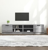 VidaXL Tv-meubelen 2 st 80x35x36,5 cm bewerkt hout grijs sonoma eiken