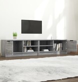 VidaXL Tv-meubelen 2 st 80x35x36,5 cm bewerkt hout grijs sonoma eiken
