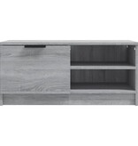 VidaXL Tv-meubelen 2 st 80x35x36,5 cm bewerkt hout grijs sonoma eiken