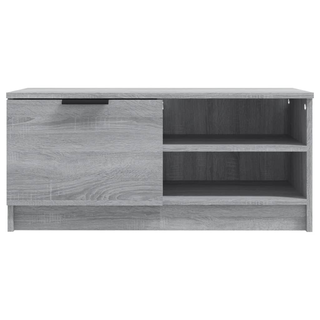 VidaXL Tv-meubelen 2 st 80x35x36,5 cm bewerkt hout grijs sonoma eiken