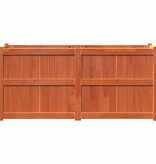 VidaXL Plantenbak 150x50x70 cm massief grenenhout wasbruin
