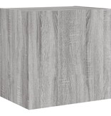 VidaXL Tv-wandmeubel 40,5x30x40 cm bewerkt hout grijs sonoma