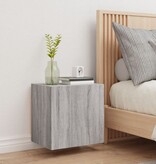 VidaXL Tv-wandmeubel 40,5x30x40 cm bewerkt hout grijs sonoma