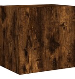 VidaXL Tv-wandmeubel 40,5x30x40 cm bewerkt hout gerookt eikenkleurig