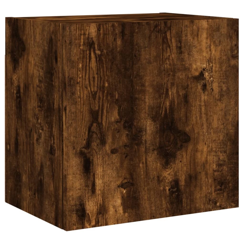 VidaXL Tv-wandmeubel 40,5x30x40 cm bewerkt hout gerookt eikenkleurig