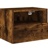 VidaXL Tv-wandmeubel 40x30x30 cm bewerkt hout gerookt eikenkleurig