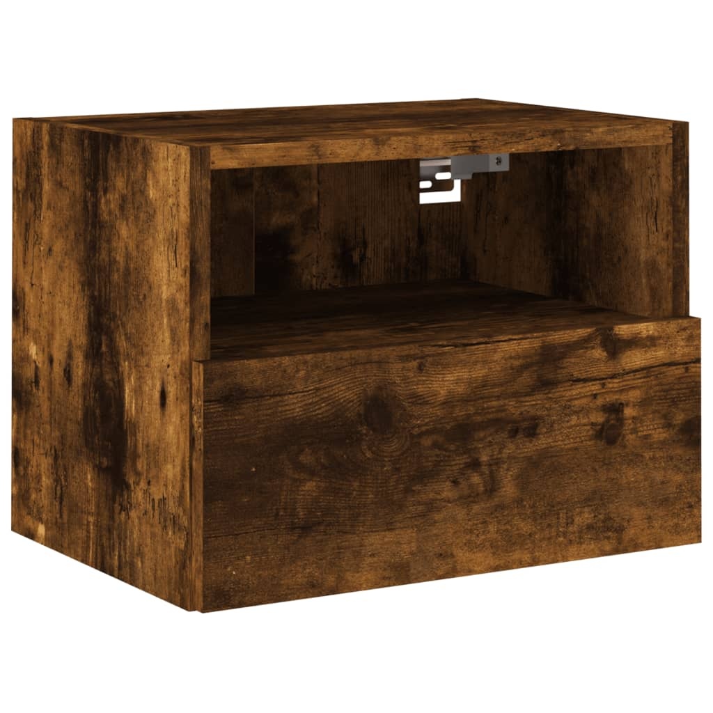 VidaXL Tv-wandmeubel 40x30x30 cm bewerkt hout gerookt eikenkleurig