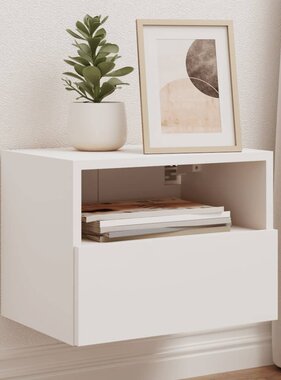 VidaXL Tv-wandmeubels 2 st 40x30x30 cm bewerkt hout wit