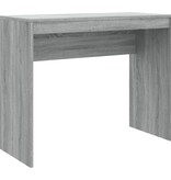 VidaXL Bureau 90x40x72 cm bewerkt hout grijs sonoma eikenkleurig