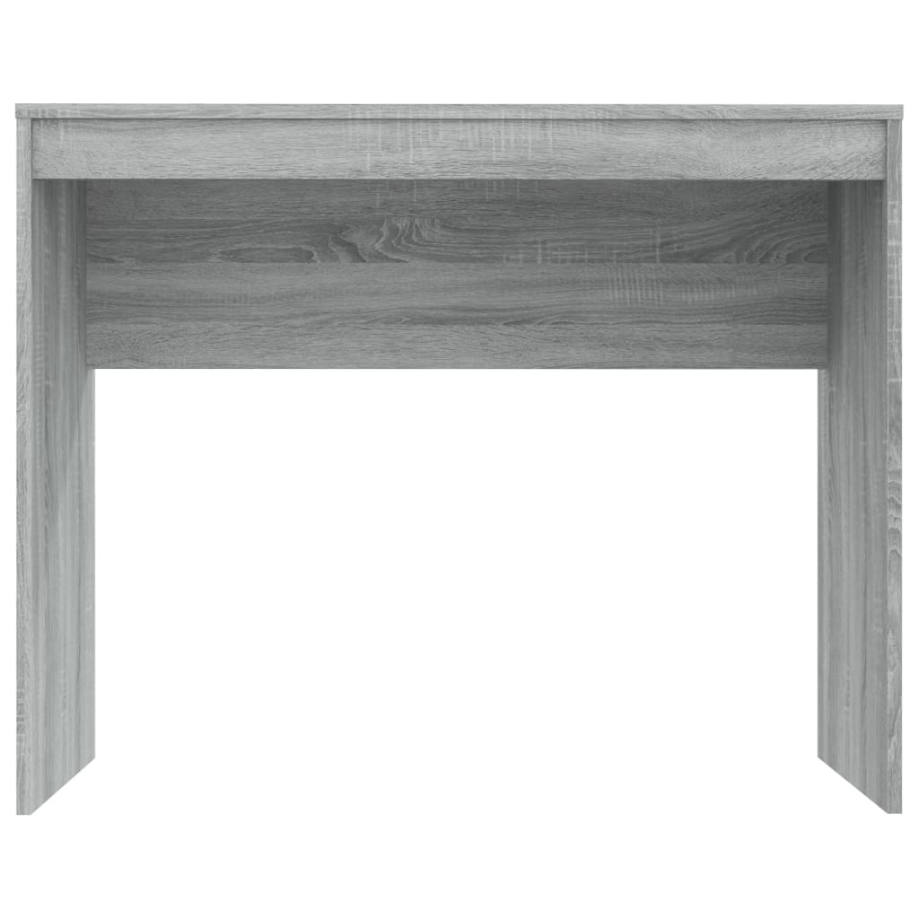VidaXL Bureau 90x40x72 cm bewerkt hout grijs sonoma eikenkleurig