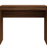 VidaXL Bureau 90x40x72 cm bewerkt hout bruineikenkleurig