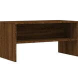 VidaXL Tv-meubel 80x40x40 cm bewerkt hout bruineikenkleurig