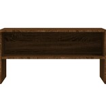 VidaXL Tv-meubel 80x40x40 cm bewerkt hout bruineikenkleurig