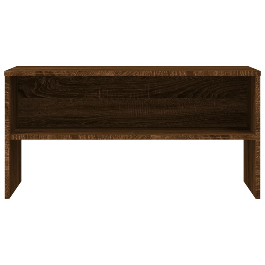 VidaXL Tv-meubel 80x40x40 cm bewerkt hout bruineikenkleurig
