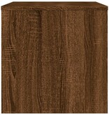 VidaXL Tv-meubel 80x40x40 cm bewerkt hout bruineikenkleurig