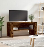 VidaXL Tv-meubel 80x40x40 cm bewerkt hout gerookt eikenkleurig