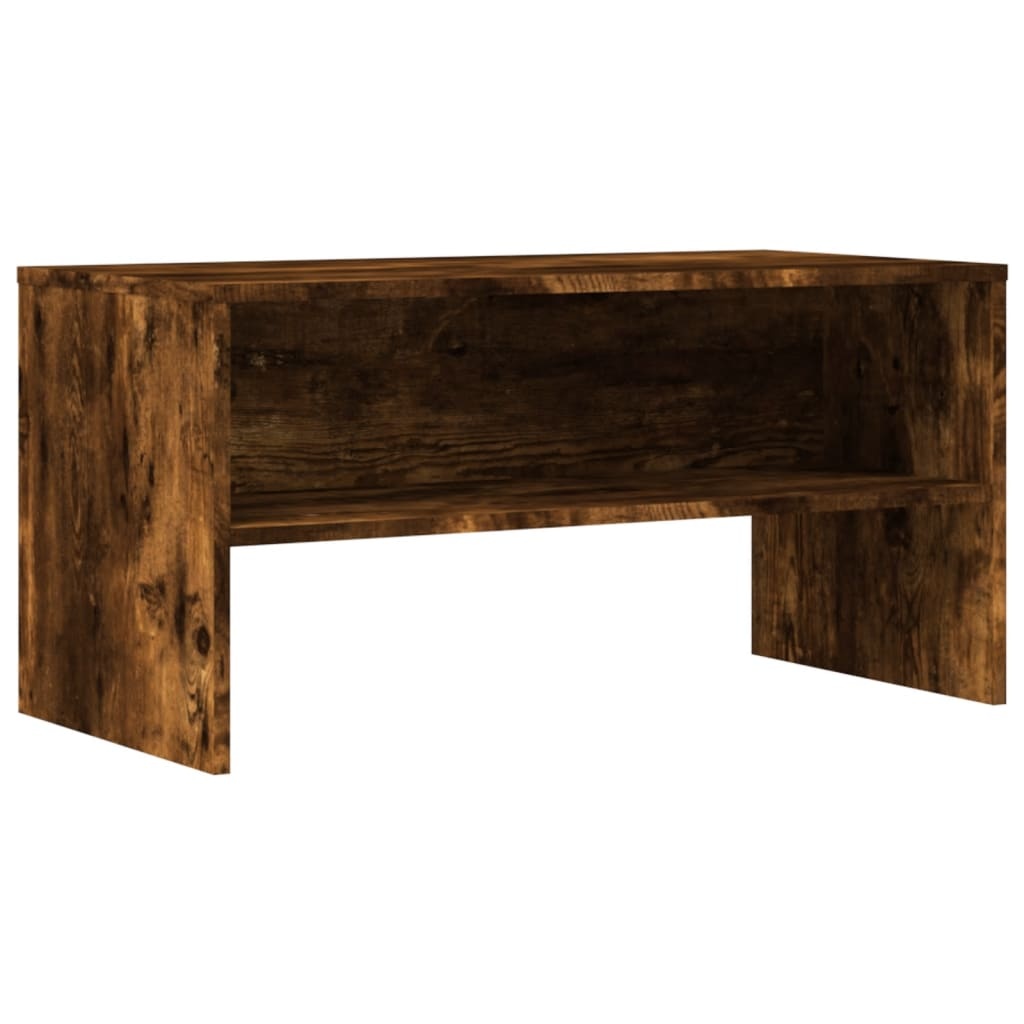 VidaXL Tv-meubel 80x40x40 cm bewerkt hout gerookt eikenkleurig