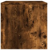 VidaXL Tv-meubel 80x40x40 cm bewerkt hout gerookt eikenkleurig