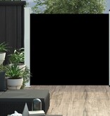 vidaXL Tuinscherm uittrekbaar 170x300 cm zwart