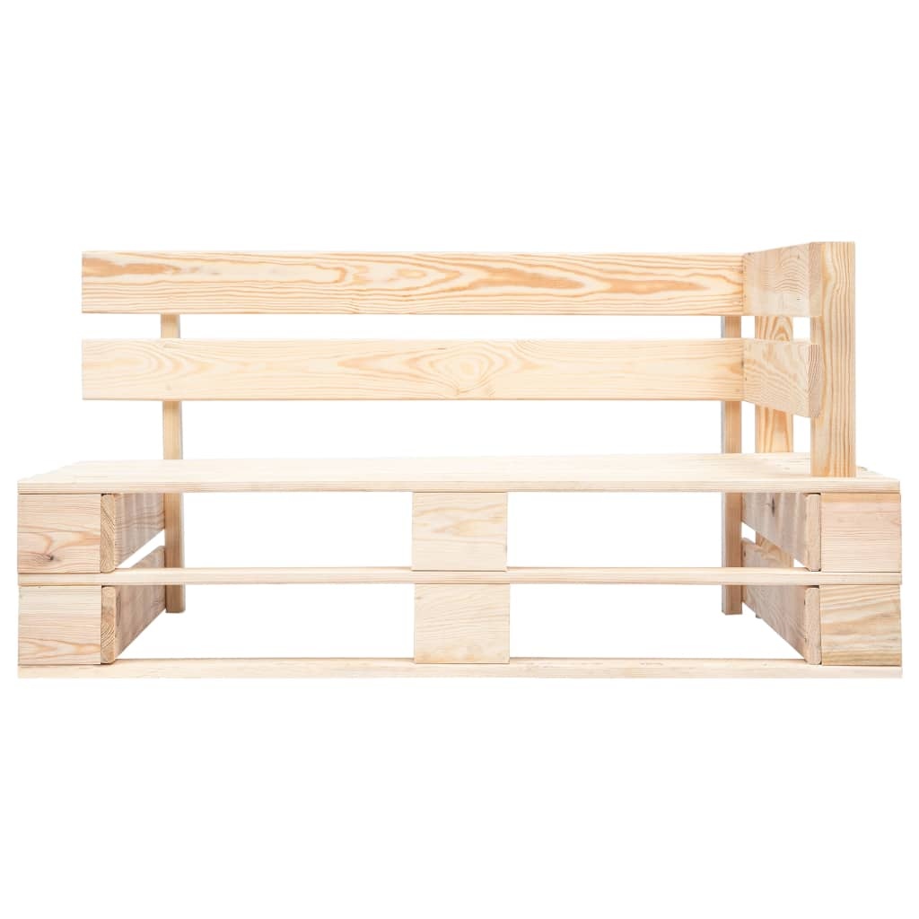 VidaXL Tuinhoekbank pallet hout