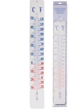 vidaXL Thermometer op wandplaat TH9 90 cm