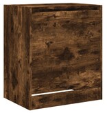 vidaXL Schoenenkast 60x42x69 cm bewerkt hout gerookt eikenkleurig